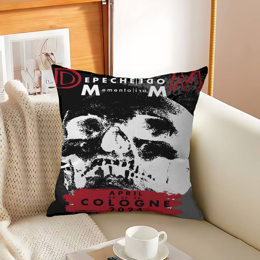 Band D-Depeche M-Mode Cool Pillow Cushion Cover Pillowcase Living Room Sofa Home Decor
