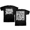 Morbid Angel Unisex Tričko s logem kapely Heavy Metal Gotický nápis Extrémní hudební design Ležérní tričko s kulatým výstřihem pro koncerty