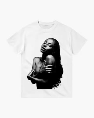 Vintage Y2k Hip Pop Tops Rapper Tops Artist Print T-shirt Casual Loose Sport Streetwear Round Neck High Quality Top Unisex