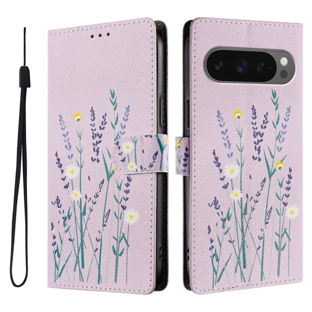 Printed Cartoon Magnetic Leather Wallet Case for Google Pixel 10A 10 9 9A 8 8A 7 7A 6 6A 5 5A 4A 5G Pro XL Phone Flip Book Cover