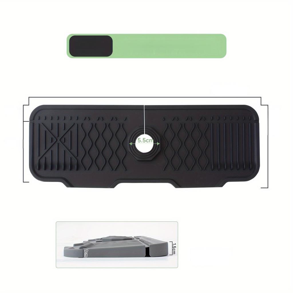 43.3" X 17.5" Large Extended Size Kitchen Drain Board with 5° Slope for Self-Drainingl, Dishwashing Essentials|Modern Kitchen Sink|Durable Kitchenware