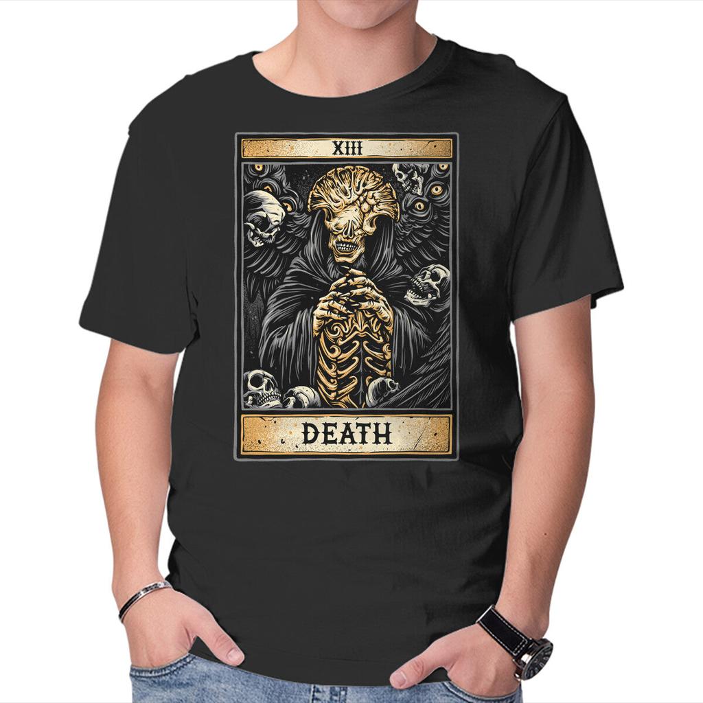 Unisex Crew Neck T-Shirt Death Angel Graphic Short Sleeve Casual Tee