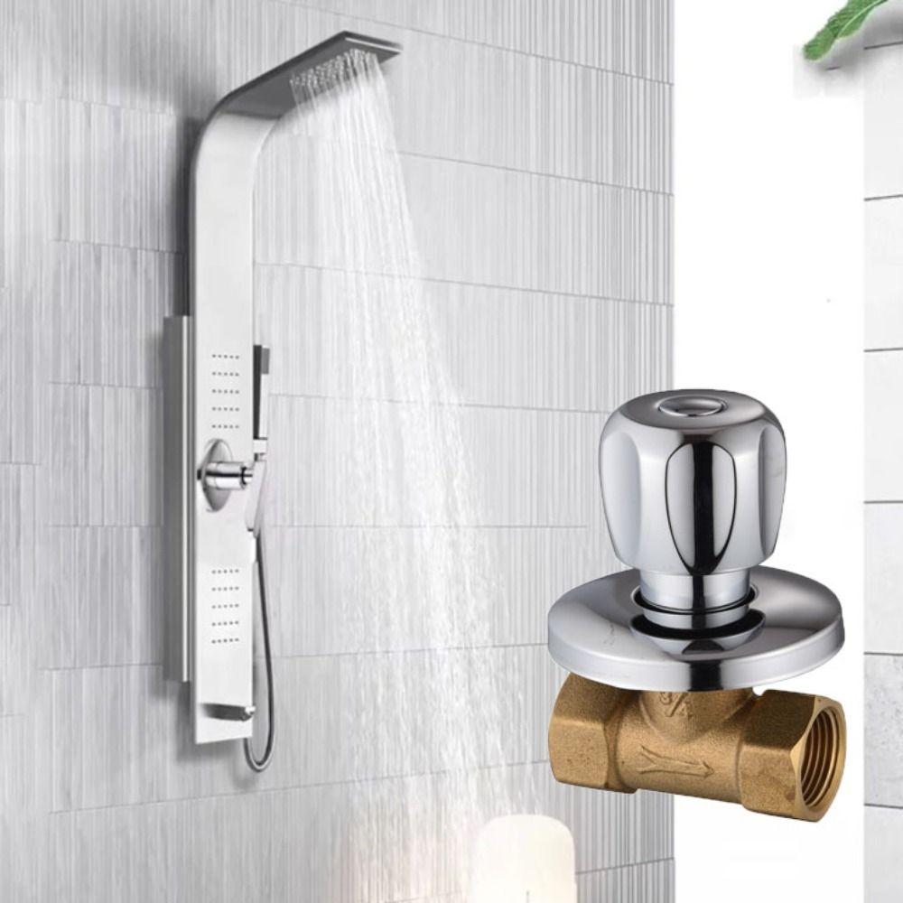 Single Handle Shower Valve Quick-open Design Water Supply Valve  High Water Pressure