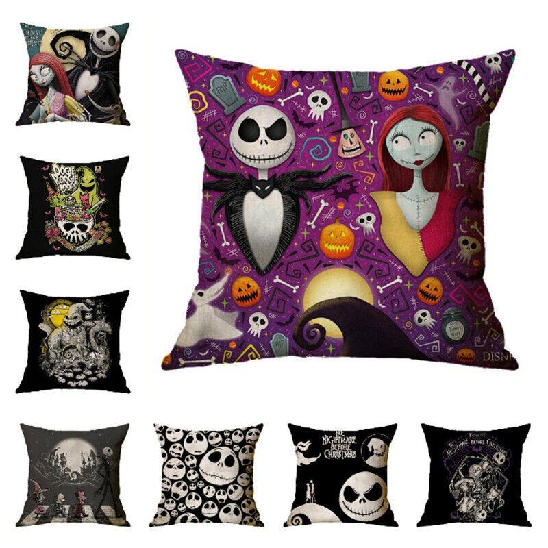 

Хэллоуин Скелет Ведьма Кошмар Чехлы для подушек Диван Домашний Декор Мультфильм Наволочка