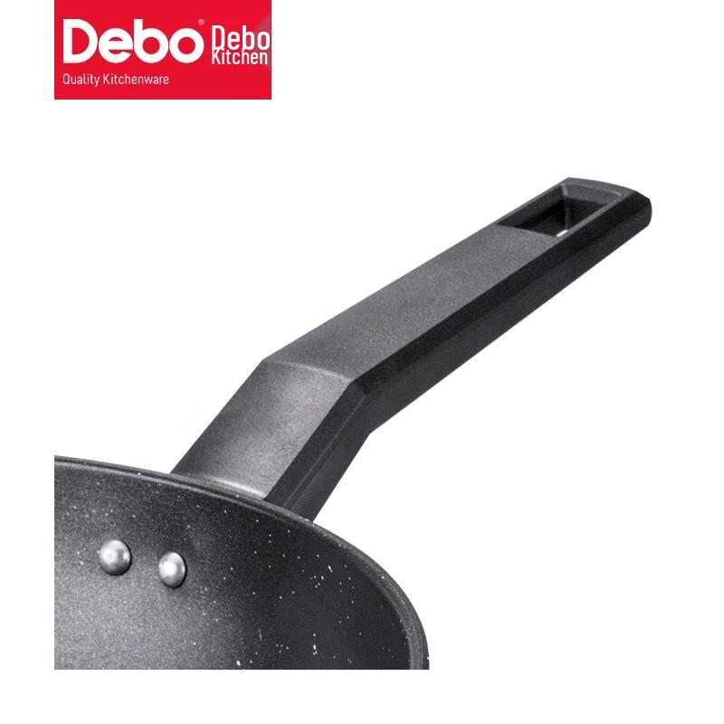 Debo Daniel Antihaft-Wok und Suppentopf 2-teiliges Kochgeschirr-Set