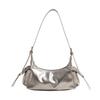 Portable Y2K Retro Shoulder Bag Bow Tie Cloth Armpit Bag Fashion Handbag Vintage Underarm Bag Shopping