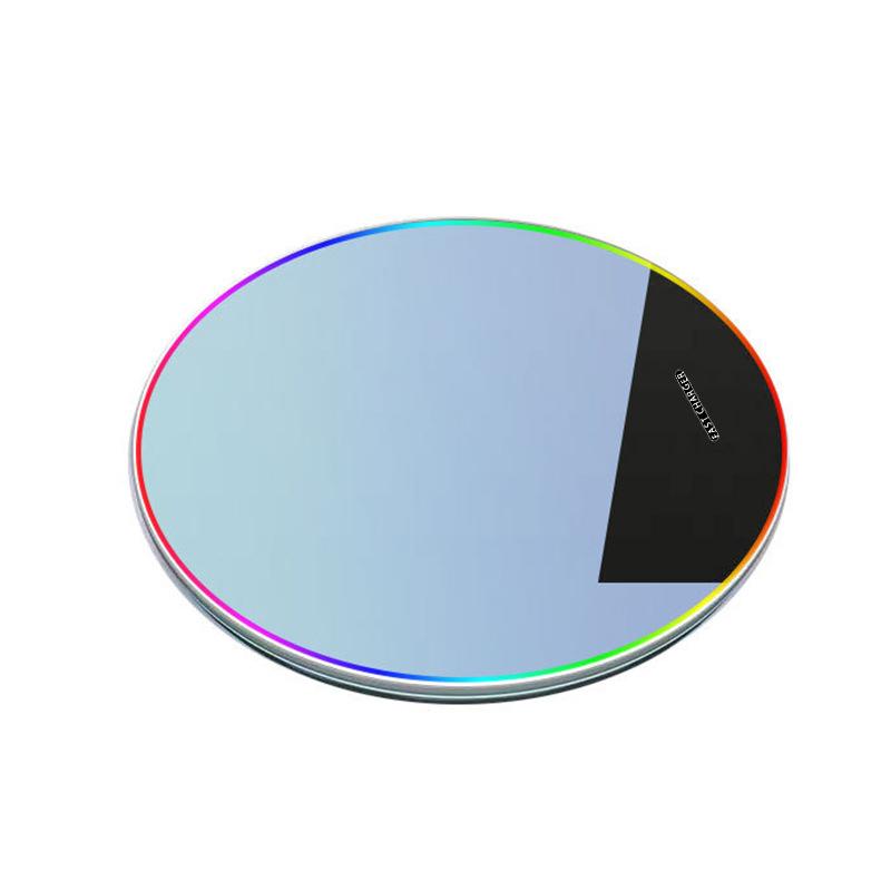 15W Qi Wireless Charger Pad For iPhone 14 13 12 11 Pro Xs Max Induction Fast Wireless Charging Station For Samsung Huawei Xiaomi