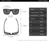 Outdoor Sport Square Myopia Lens Prescription Sunglasses Men Driving Anti-Glare Myopes Lunettes 0 -0.5 -0.75 To -6.0