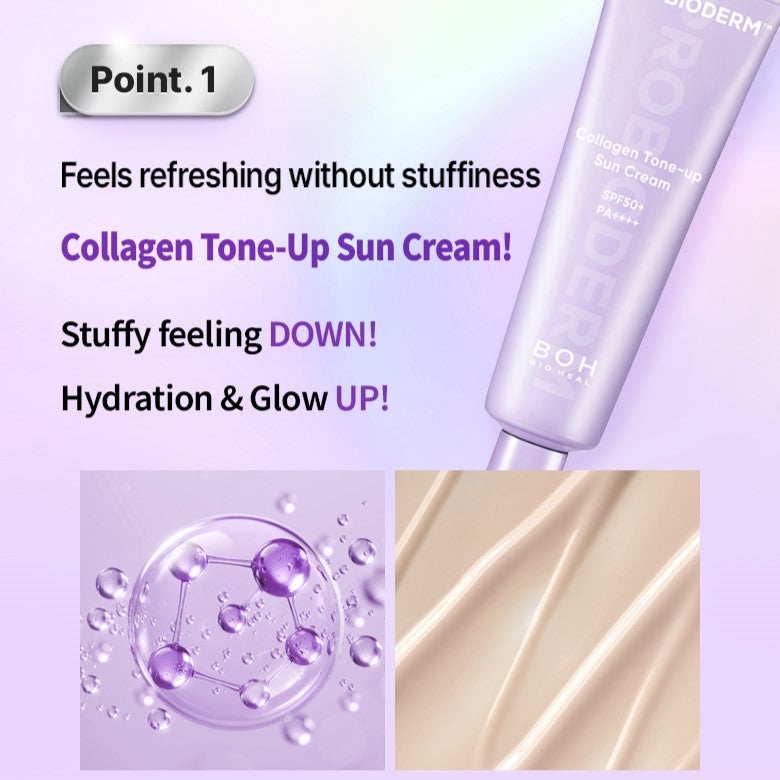 Probioderm Collagen Tone-Up Sun Cream SPF50+ PA++++ 50ml