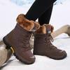 Winter Women's High-top Non-slip Waterproof Wear-resistant Snow Boots Korean Winter Boots