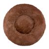 Round Winter Warm Plush Pet Bed - Washable Dog Cat Basket for Small Medium Large Pets Sofa Cushion