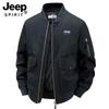 JEEP SPIRIT Men's Winter Padded Stand-Collar Jacket