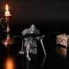 1Pcs Knight Desk Small Statue Ornaments Armored Retro Soldier Pen Holder Desk Accessories Warrior Pencil Stand
