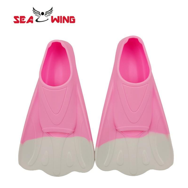 Adult Training Swim Fins Freestyle Backstroke Butterfly Kick Silicone Flexible Fin Pool Ocean Diving Swimming