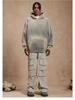 Unisex Trendy High Street Monkey Spray Paint Loose Hoodie – Autumn/Winter Plus Velvet Pullover