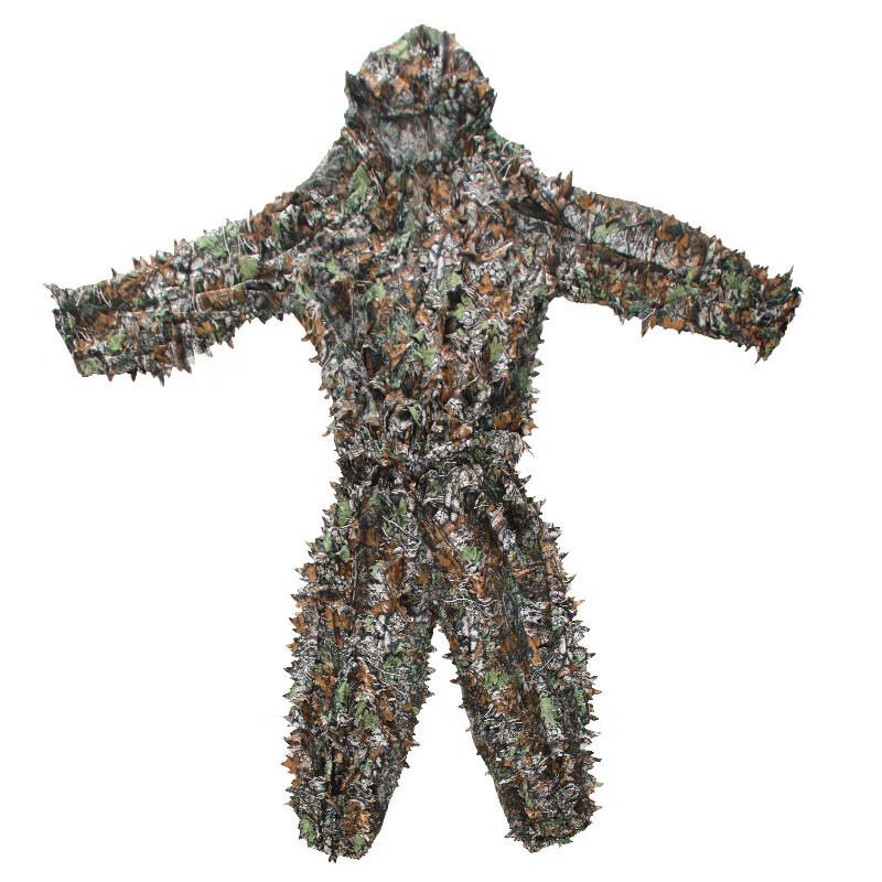 Adult 3D Maple Leaf Ghillie Suit