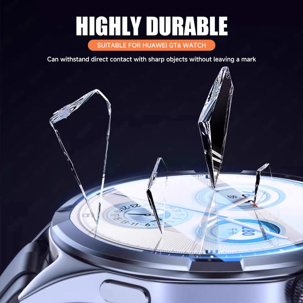 1-5PCS Tempered Glass For Huawei Watch GT5 46mm/41mm Quick Installation Screen Protector For Huawei GT5 Pro 46mm Accessories