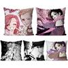 1pc NANA Anime Black And White Color Pillow Case Square Pillow Bedroom Sofa Leisure ComfortCar Living Room Home Decoration 40X40
