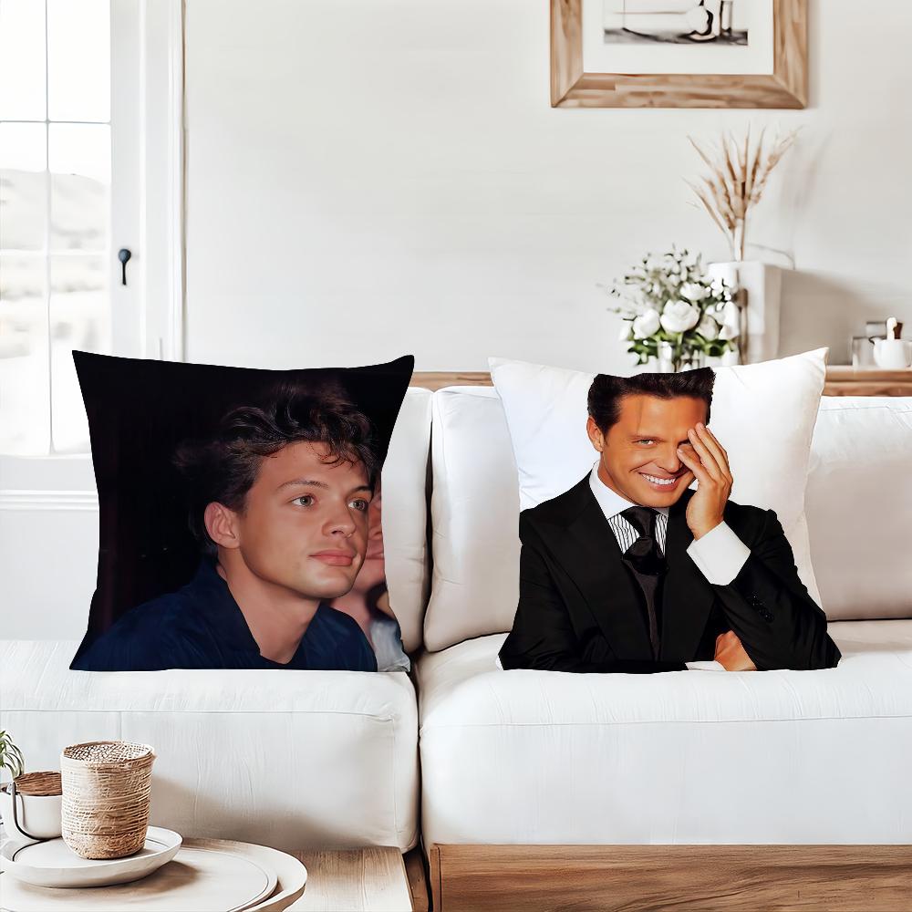 Mexican Singer L-Luis Miguel Pillow Case Office Cushions Suitable For Sofa Car Bedroom Decorative Cushion Cover