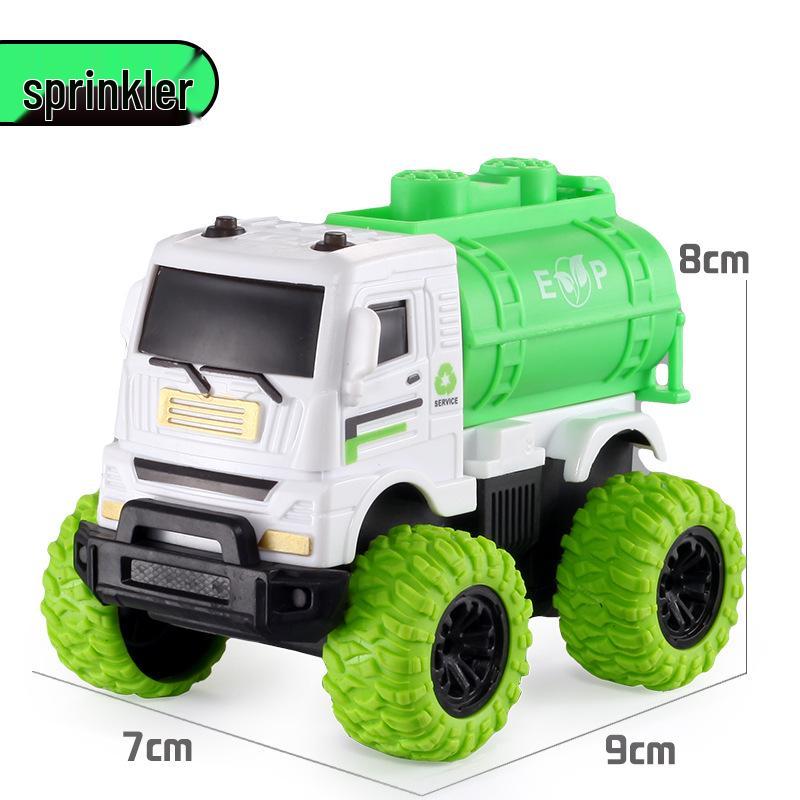 Kids' Inertial Excavator Toy Car: Off-Road Vehicle for Boys, Perfect for Small Gifts and Night Markets