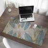 Mouse and Keyboard Pad Exotic Leaves and Flowers 100X50 Cm