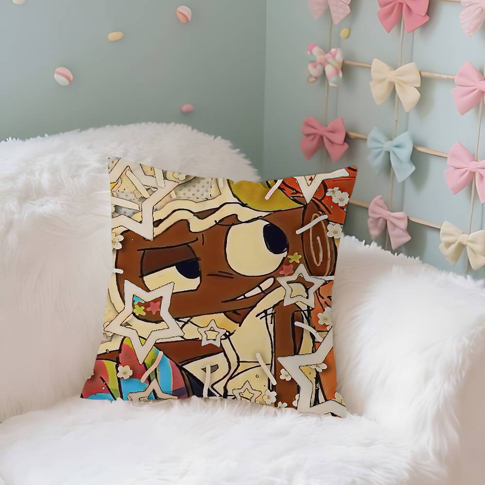 Cosmo Vee Case Plush Fabric Soft Pillowcase Double Sided Print Cushion Cover Household Gifts