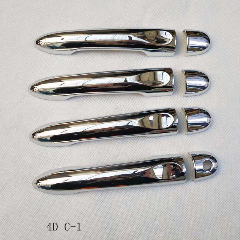 Abs Chrome Door Handle Cover for Renault Megane 3 Iii 2009 2010 2011 2012 2013 2014 2015 2016 Car Accessories Plastic