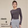 Women's Long-Sleeve Crop Sports & Yoga Top