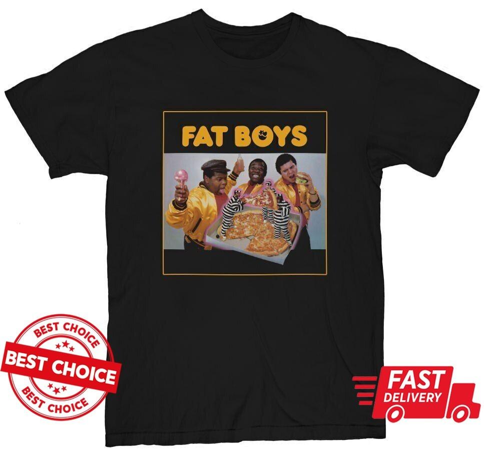 The Fat Boys Hip Hop Band Unisex Black Shirt S-5XL Q7451 Unisex T-Shirt S