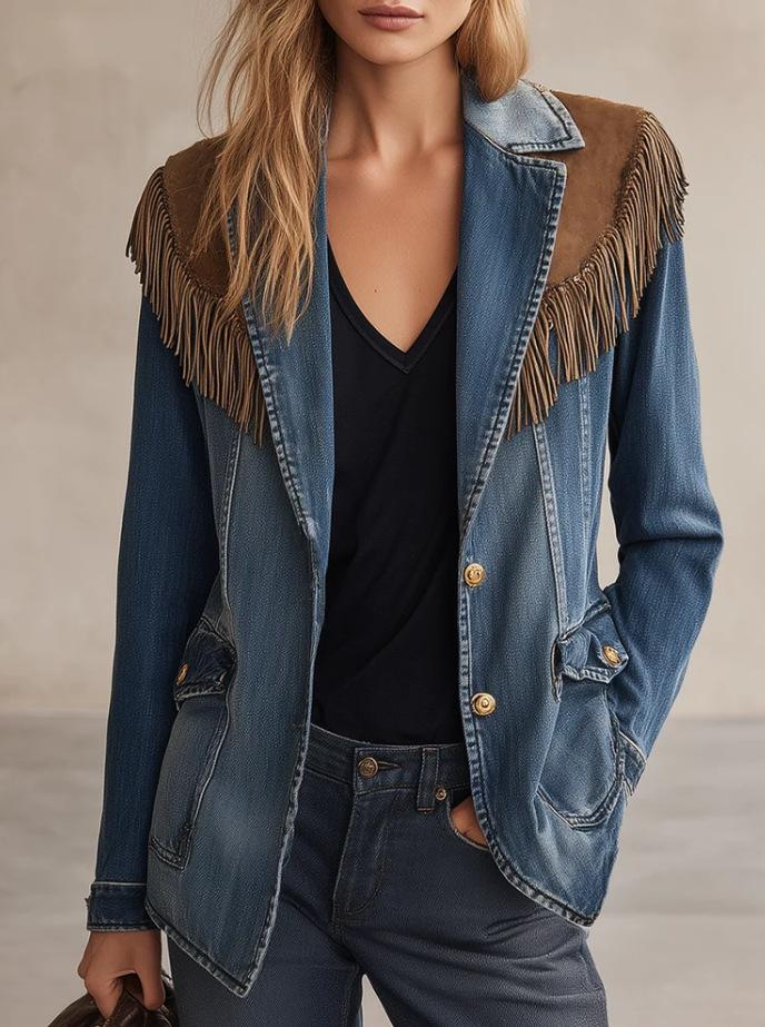 European and American new independent denim