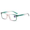 Fashionable Anti-Blue Light Progressive Reading Glasses for Seniors, Ultralight & High-Definition, In Stock.
