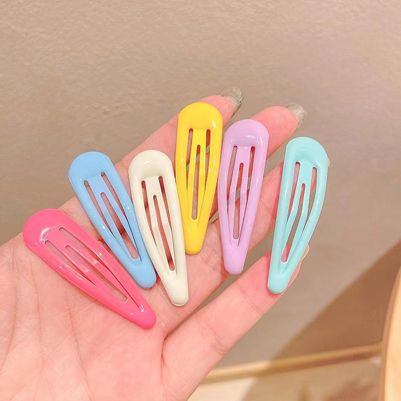 Cute Candy Color Hair Clips for Little Girls - Small BB Clips for Bangs & Flyaways