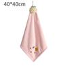 New Cartoon Animal Hanging Hand Towel Coral Velvet Thickening Wiping Towel Quick Dry Absorbent Towel Children