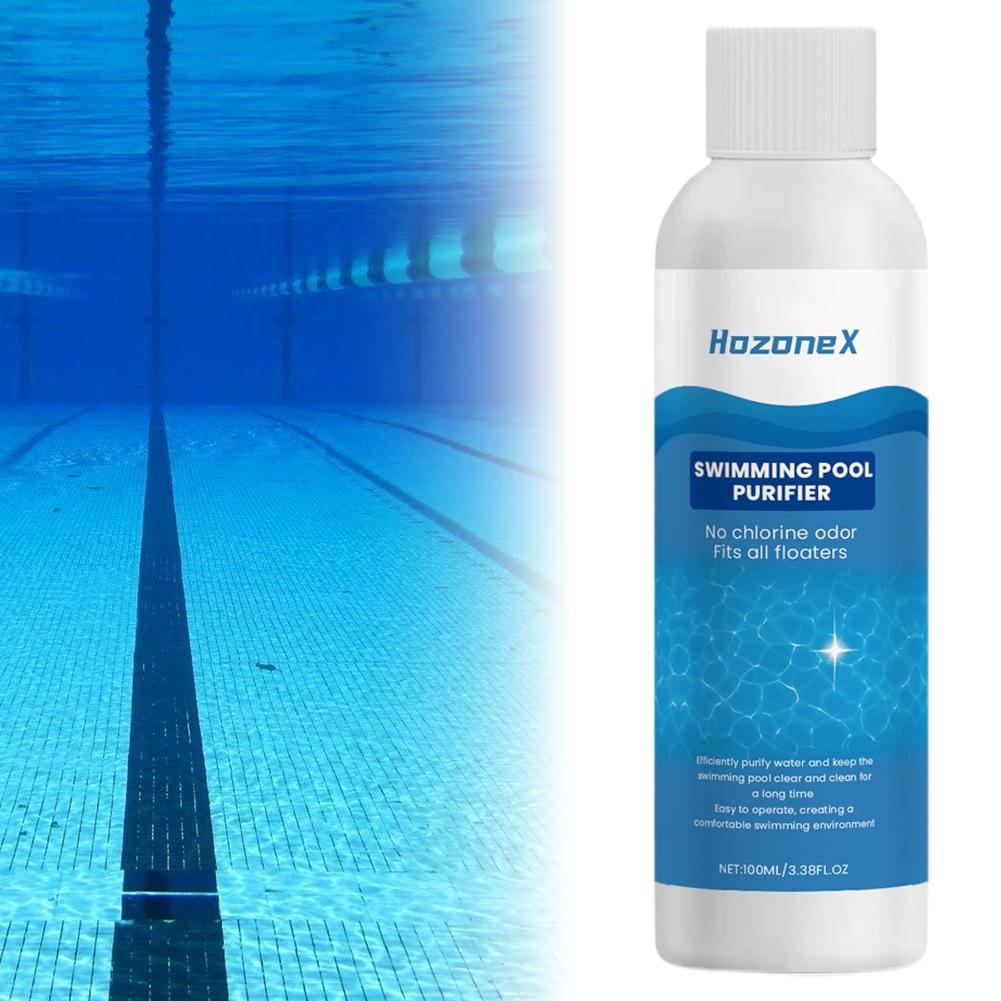 Pool Purification Liquid Pool Water Quality Is Clear Odorless Clean Dirt Instant Clean Cleaning Liquid