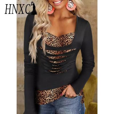 Damenmode Casual Herbst Winter Langarm V-Ausschnitt Blusen & Hemden