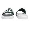 Li Ning Slip Resistant Abrasion Resistant Slide Slippers Men's White Green ALSS005-2