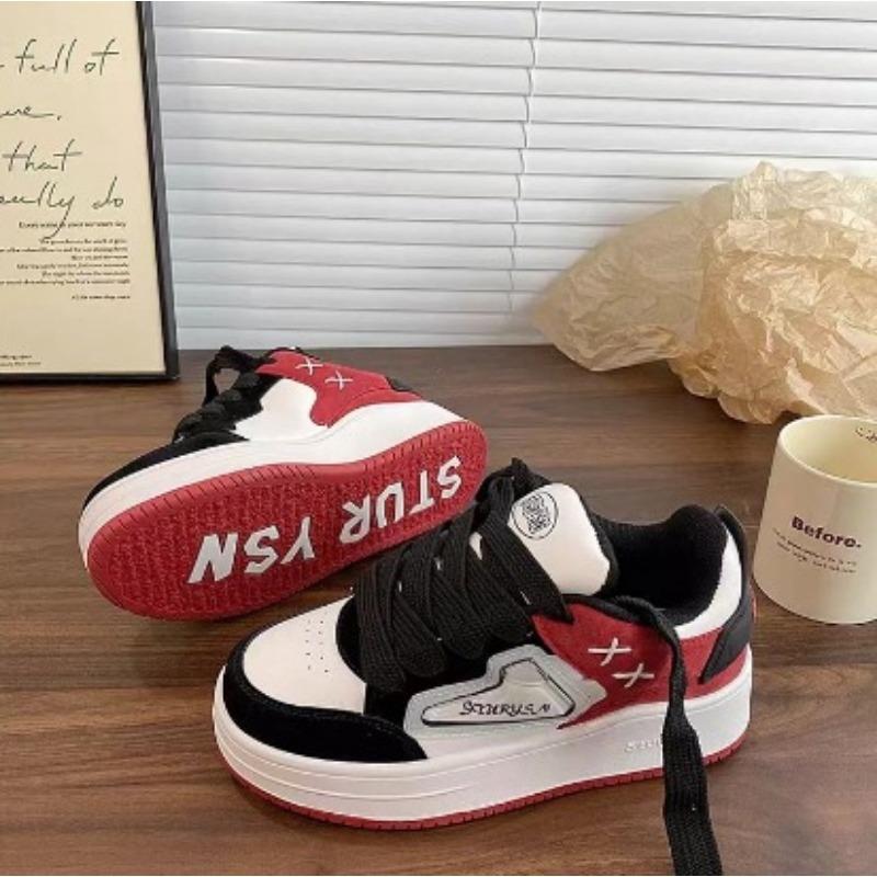 

Нишевый дизайн чувство звезда доска обувь платформа универсальная спортивная повседневная белая обувь дети 40