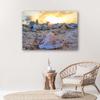 Canvas print Shell Stones Sea