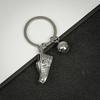 Keychain Pendant, Thickened Stainless Steel Bottle Opener Key Chain, Football Pattern Waterproof Multifunctional Key Ring Fan Gift Bar Accessory