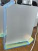 Acrylic L-Shaped Double-Sided Transparent Photo Frame, No-Punch, Thickened Dopamine Colors