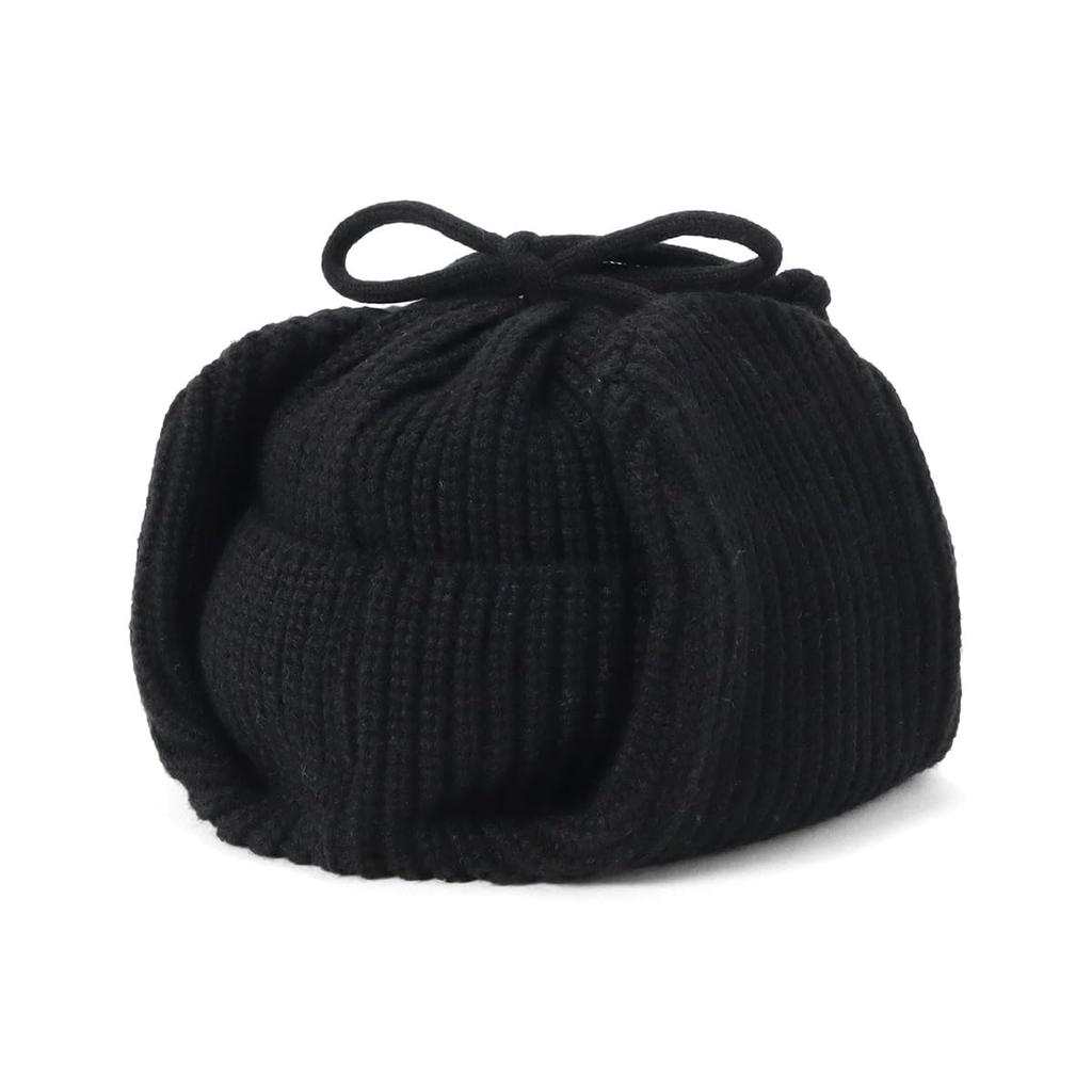 New Era Knit Trapper BASIC CUFF KNIT TRAPPER 14312173 Black Free (Earflap Beanie)