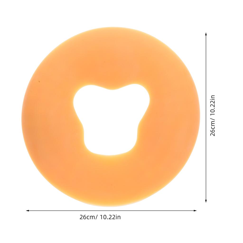 Massage Silicone Face Down Pillow Soft Texture for Spa Beauty Pad Facial Relax Bed Washable Reusable