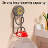 Yousheng 1/2Pcs Suction Cup Hook Adhesive Technology Wall-mounted Heavy-duty Adjustable Versatile Bathroom Kitchen Hook