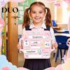 Wooden Message Center First Day of School Sign, Reusable Chalkboard Sign for Kids, Back Small Hanging Board to Decorations Supplies Kindergarten