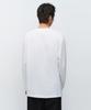 MUSINSA STANDARD Layered Crew Neck Long Sleeve T-Shirt_Regular Length [White]