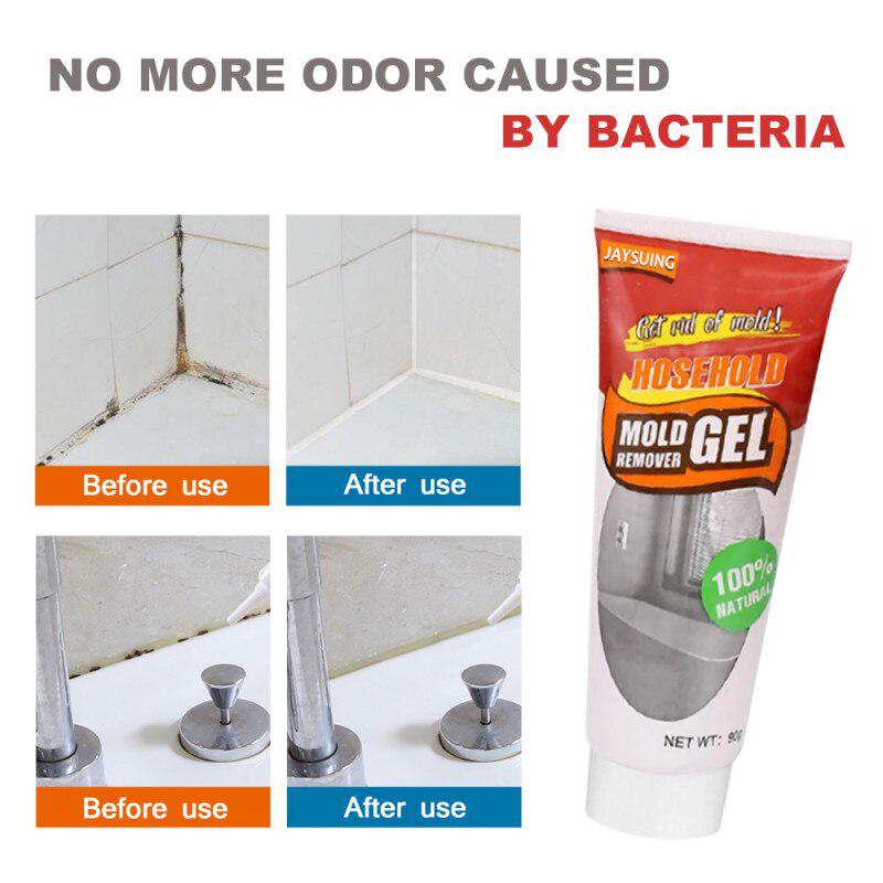 90g Household Deep Down Wall Mold Mildew Remover Cleaner Caulk Gel Mold Remover Gel Tile Cleaner Floor Wall
