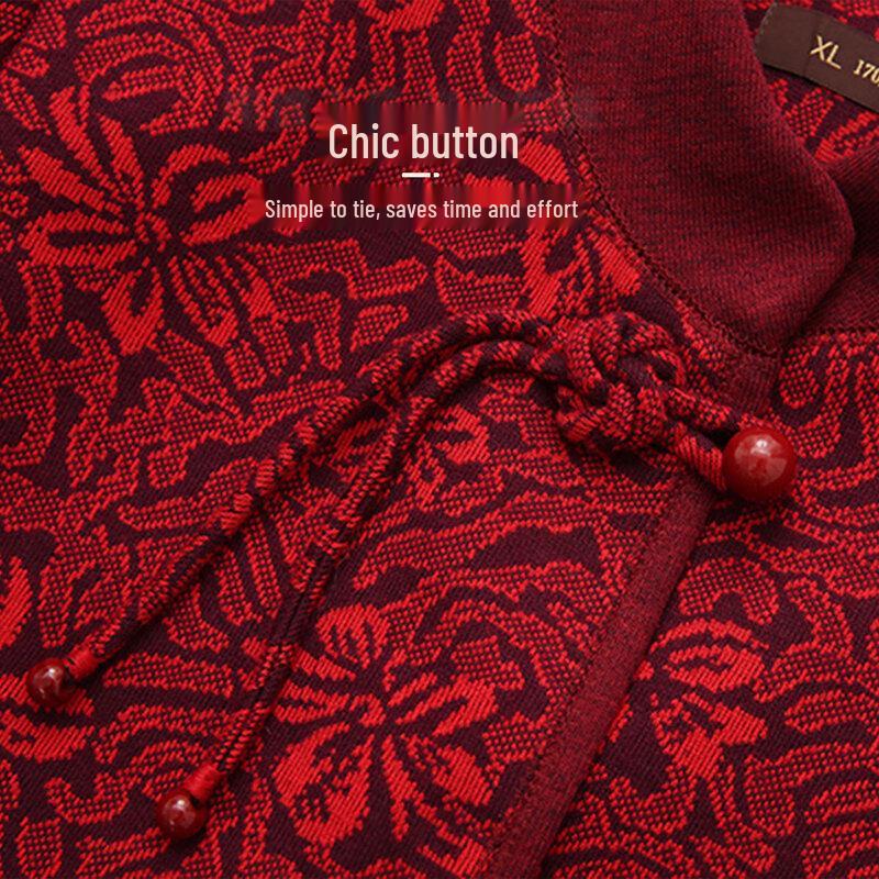 YUZHAOLIN Women's Mid-Aged & Elderly Casual Wool Blend Coat