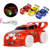 Funny Flashing Music Racing Car Electric Automatic Toy Boy Kid Birthday Gift New