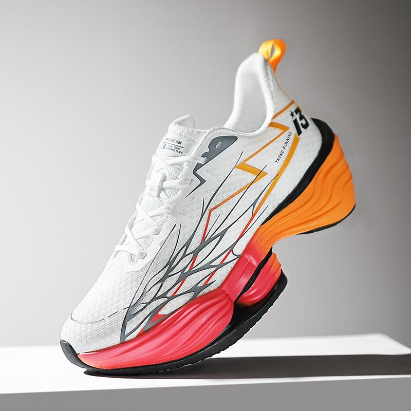 

2025 Новые мужские спортивные кроссовки Marathon Air Cushion, дышащие, легкие, женские, удобные, спортивные, нескользящие кроссовки 44