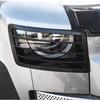 Para Land Rover Defender 110 -2024 Aço Inoxidável Carro Farol Lâmpada Abajur Rede de Proteção Capa Acessórios Modificação do Carro